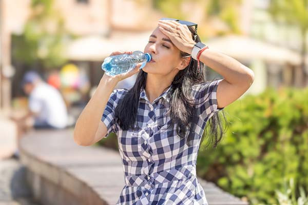 Frequent Dehydration Risk - Encourage Regular Fluids Throughout Days