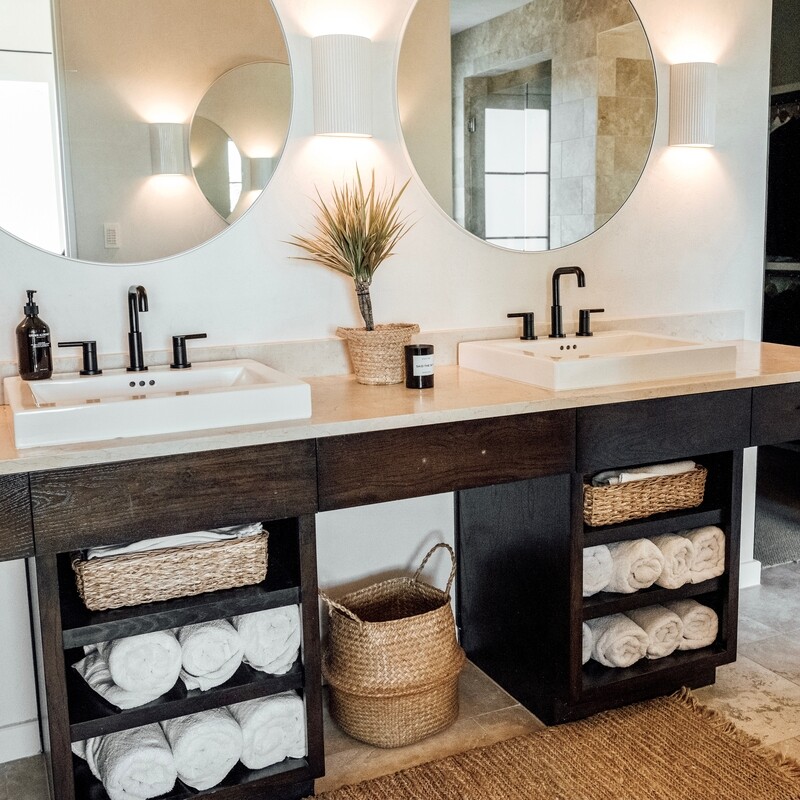 Crowded Bathroom Cabinets - Organize Essentials Without Wasting Space