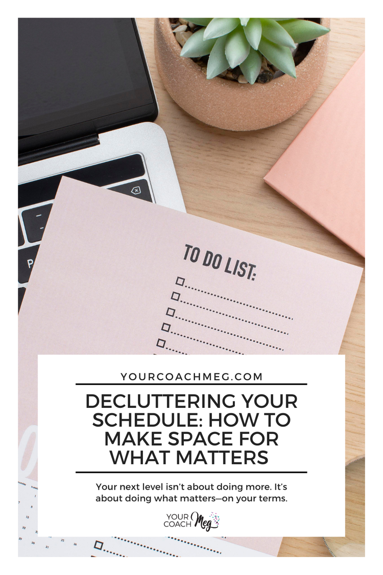 Why Leaving A Little Empty Space In Your Schedule Can Change Your Week